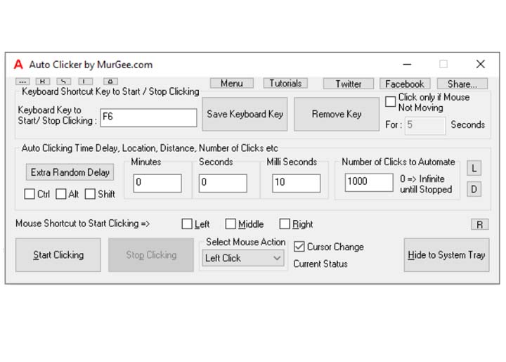 MurGee Auto Mouse Click Script