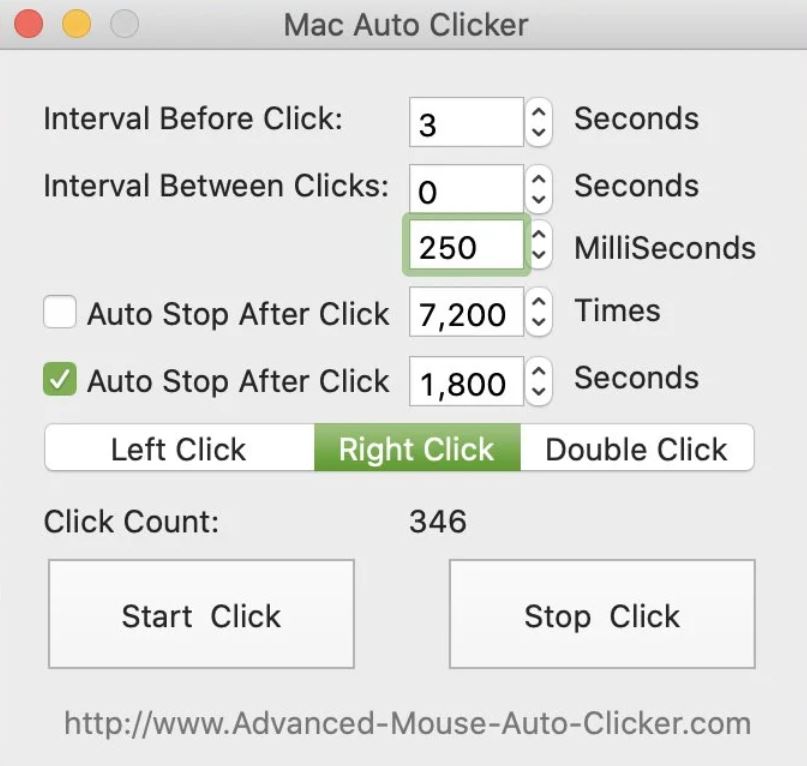 mac auto clicker
